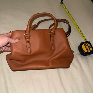Kate Spade Tan Leather Satchel